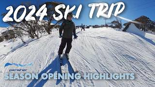 2024 June Perisher Valley Skiing Highlights [upl. by Labanna109]