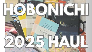 2025 Hobonichi Planner Haul and Unboxing [upl. by Joice]