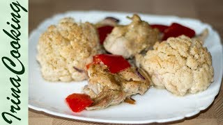 Курочка с Цветной Капустой в Духовке 🐔 Простой Рецепт Вкусного Ужина ✧ ПП ✧ Ирина Кукинг [upl. by Egamlat]