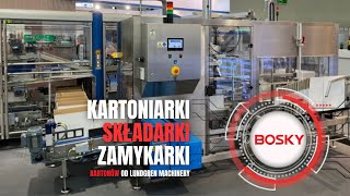 Kartoniarki składarki oraz zamykarki kartonów  Lundgren Machinery [upl. by Zea440]