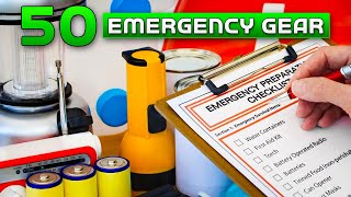 50 Emergency Survival Gear List Essentials [upl. by Blight]