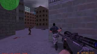 Counter Strike 16 Gameplay csassault Full Map with bots hard mode [upl. by Ahlgren]