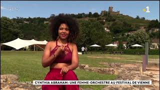 Cynthia Abraham une femme orchestre au festival Jazz à Vienne [upl. by Ahsiram]