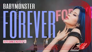 Babymonster FOREVER live performance Singapore GP Formula 1 F1 [upl. by Asiuol896]