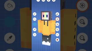 Use skin editor 3d to add youtuber skins💀 [upl. by Aiclef]