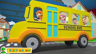 Wheels on the Bus  More Nursery Rhymes amp Baby Cartoon Songs [upl. by Trevah]