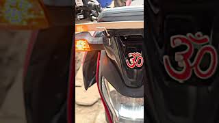 Indicator flesher installed for all bike jatinwrapping modified bikeaccessoriesbikemodification [upl. by Carrel951]