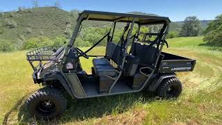 Landmaster AMP UTV All Electric First Day Review wHills [upl. by Terrye356]