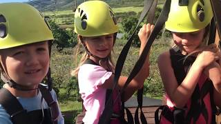 Maui Zipline with Kids [upl. by Gilbert]