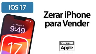 Curso Apple iPhone  Como Zerar o iPhone Para Vender [upl. by Salakcin143]