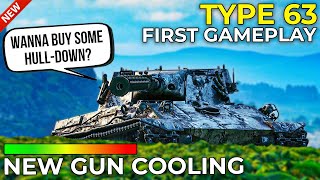 New Type 63 First Gameplay  Premium Kranvagn  World of Tanks [upl. by Ohs]