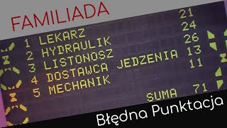 WPADKA ➫ Błędna punktacja na tablicy w Familiadzie [upl. by Enaled581]