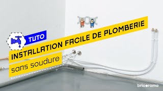 Comment installer un circuit de plomberie multicouche   Bricorama [upl. by Leunam]