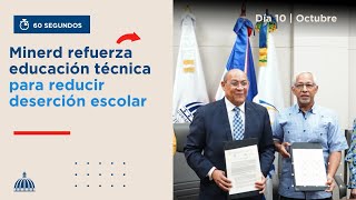 Minerd refuerza educación técnica para reducir deserción escolar [upl. by Aelsel]