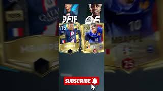 Mbappe fifa 23 mobile VS mbappe fc 24 mobile music [upl. by Nodnarg656]