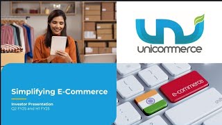 Unicommerce eSolutions Ltd UNIECOM Earnings Conference call for Q2 FY 20242025 [upl. by Loftus]