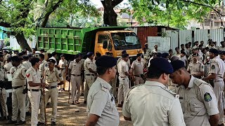 DAY 3 MARGAO PROTEST CALLED OFF AS DECISION TO CARRY ON THE DIGHT FOR ARREST SAY PROTESTORS [upl. by Alber469]