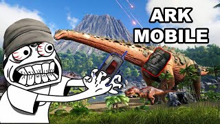 I PLAYED ARK MOBILE AND I REGRET EVERYTHING [upl. by Huebner38]