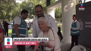 Arranca campaña de vacunación contra influenza en Monterrey  Noticias MTY con Claudia Ovalle [upl. by Nork]