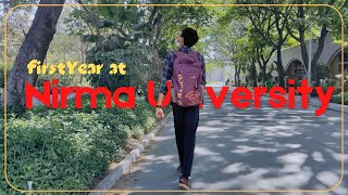 Nirma University  the first year completed Campus experience😍 ftNirma University nirmauniversity [upl. by Oneida]