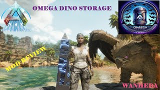 Ark Ascended Mod Review Omega Dino Storage CrossPlay [upl. by Isej]