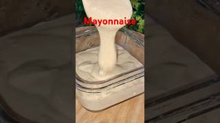 Instant Veg Mayonnaise at Home 😱🤯 shorts mayonnaise homemade viral trending [upl. by Chitkara]