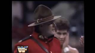 quotThe Mountiequot WWF Vignettes amp Superstars Debut 1990 [upl. by Ellenahs]