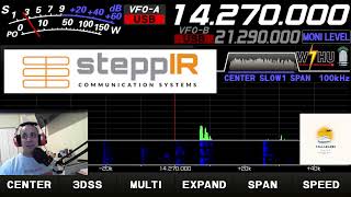 SteppIR PreppIR Dipole and FTdx10 04032024 [upl. by Aibun239]