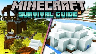 Pillager Outposts amp Igloo Secrets ▫ Minecraft Survival Guide 118 Tutorial Lets Play S2 E39 [upl. by Anama]