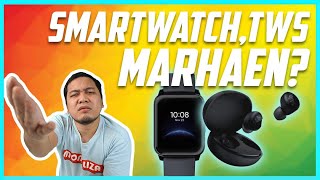 SmartWatch dan TWS Earbuds Entry Level Paling Berbaloi  Review realme Watch 2 dan realme Buds Q2 [upl. by Benedikt821]