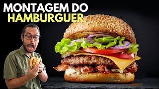 🍔 Como Montar Hambúrguer Artesanal do JEITO CERTO [upl. by Ewolram212]