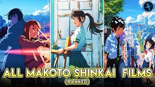 Every Makoto Shinkais Film Ranked From Worst To Best Including Suzume [upl. by Etteyafal]