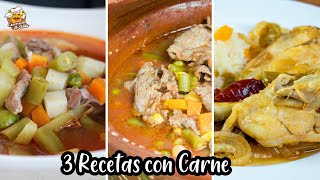 Recetas con CARNE Fáciles Sazonando a mi Estilo [upl. by Atlanta654]