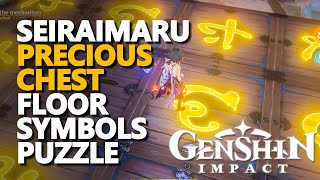 Seiraimaru Floor Symbols Puzzle Genshin Impact Precious Chest [upl. by Byran]