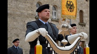 Des Großen Kurfürsten Reitermarsch 17032022 Wilhelmsburg Ulm [upl. by Halima]