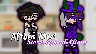 Aftons Meet Stereotypical Aftons Kinda Short Inspired By Miri [upl. by Harad709]