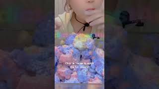 Powdery Fluffy Colorful Ice Asmr [upl. by Airetak]