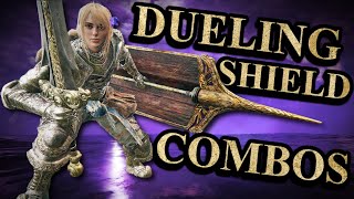 Elden Ring Dueling Shields Have Amazing Combos In The Left Hand [upl. by Aciraj]