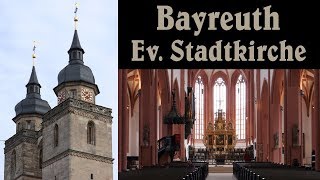 BAYREUTH BT Ev Stadtkirche Hl Dreifaltigkeit  Vollgeläut [upl. by Linus]