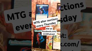 Altered Art MTG auction Nov 13  Tetsuko Umezawa  Marvin  EDH  MTG [upl. by Maxama620]