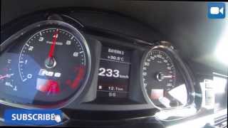 811 HP Audi RS6 50 TFSI MTM C6 292 kmh FAST Acceleration [upl. by Nidnal]