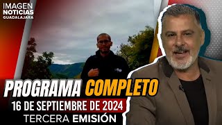 Noticias con Rey Suárez  Programa completo 16 de septiembre de 2024 [upl. by Zelle]