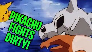 Pokemon WTF Moments S01E09  THE SCHOOL OF HARD KNOCKS  Pikachu vs Cubone Starmie vs Weepinbell [upl. by Noevad637]