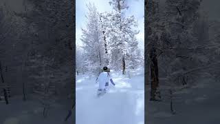 My wonderland is not Disney is winter wonderland snowboardgirl snowboarding skiing [upl. by Coy309]