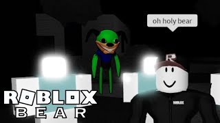 TERRIFING DOG CREATURE ON ROBLOX  Roblox BEAR Alpha [upl. by Dutch948]