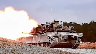 M1A1 Abrams Tank • Live Fire Exercise With GoPro View [upl. by Marcos]