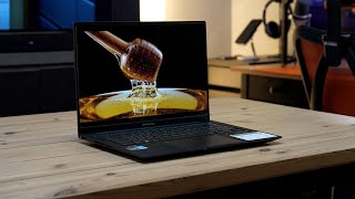 استعراض للحاسب المحمول ASUS Zenbook 14X OLED كل شيء فيه جميل [upl. by Lewak]