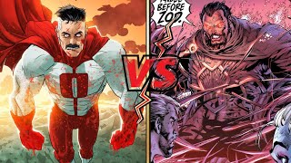 Omni Man vs General Zod [upl. by Aiyn]