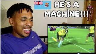 Fijian IRON MAN  Levani Botia Tribute REACTION HES NOT PLAYING [upl. by Razaile]