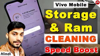 How To Clean Storage amp Ram In Vivo y91  Vivo Phone Ka Storage Khali Kaise Kare [upl. by Hedwiga]